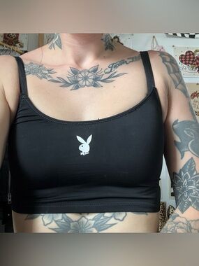 black playboy tank
